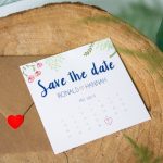 uniek en originele save-the-date of trouwkaart